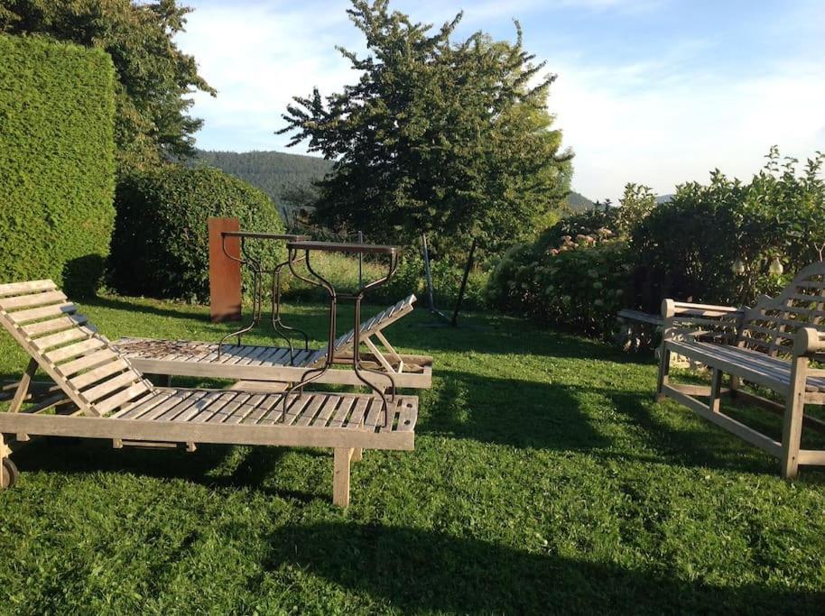 Charmantes Landhaus Mit Garten Und Traumhaftem Fernblick Thal  Luaran gambar